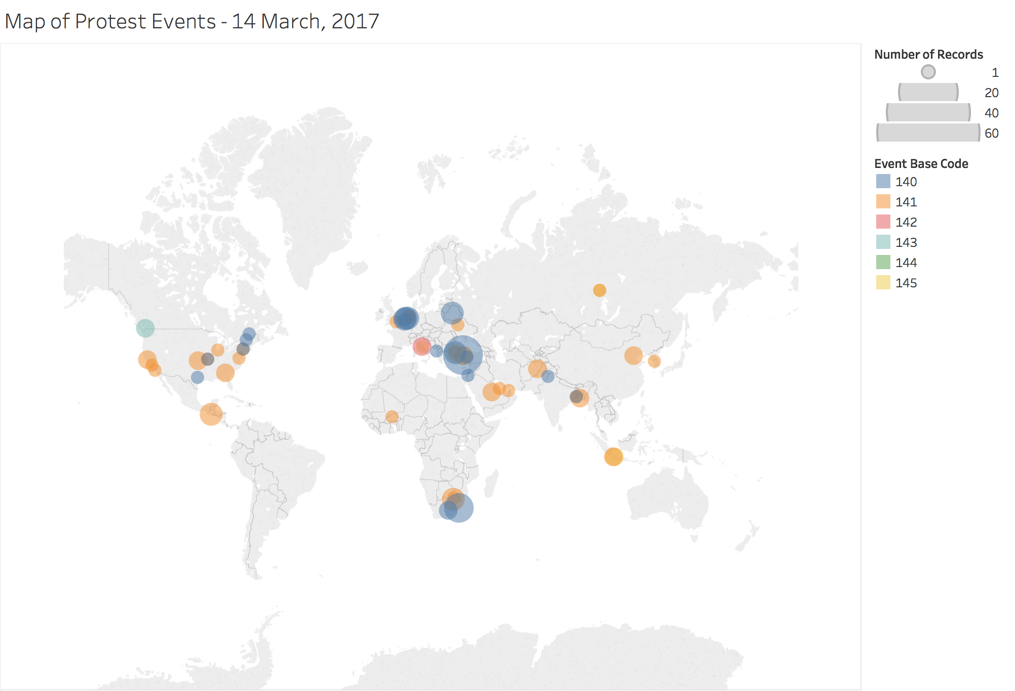 discursus.io - Map of Protest Events