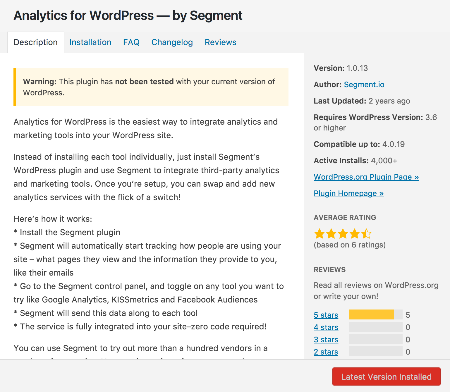 Segment with Wordpress - Install Segment Analytics Plugin on the Live Website